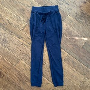 Lululemon Navy Blue Joggers, Size 4